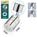 Adaptador Universal 720° para Torneiras 002 Mop Fácil 2 tipos de jato 