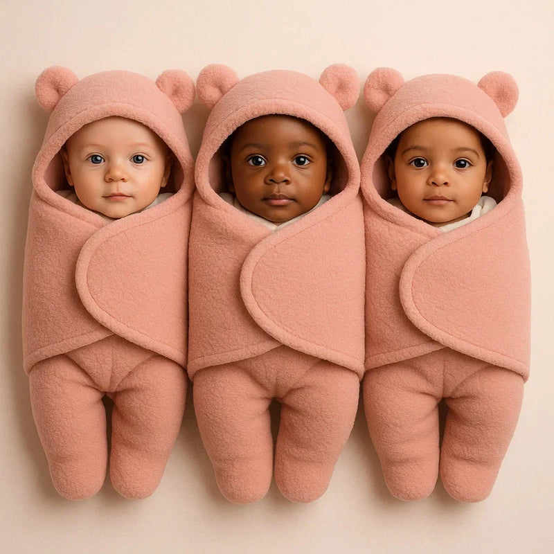 BabySleep™ - Ursinho terapêutico para bebês Importado Dropfy Import Rosa 0-3 meses 