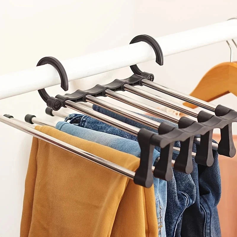 Cabide 5 em 1 | CabideMágico™ Compre 1, Leve 3 008 Mop Fácil 