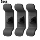 Cabo Organizer Importado Dropfy Import KIT 3 Unidades PRETO 