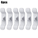 Cabo Organizer Importado Dropfy Import KIT 6 Unidades BRANCO 