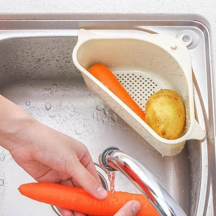 Escorredor de Pia Triangular Para Cozinha 014 Mop Fácil 