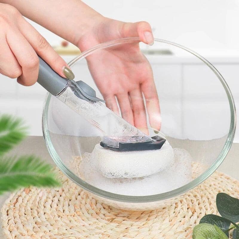 Escova 2 em 1 com Dispenser Para Sabão - ProClean© 051 Mop Fácil 