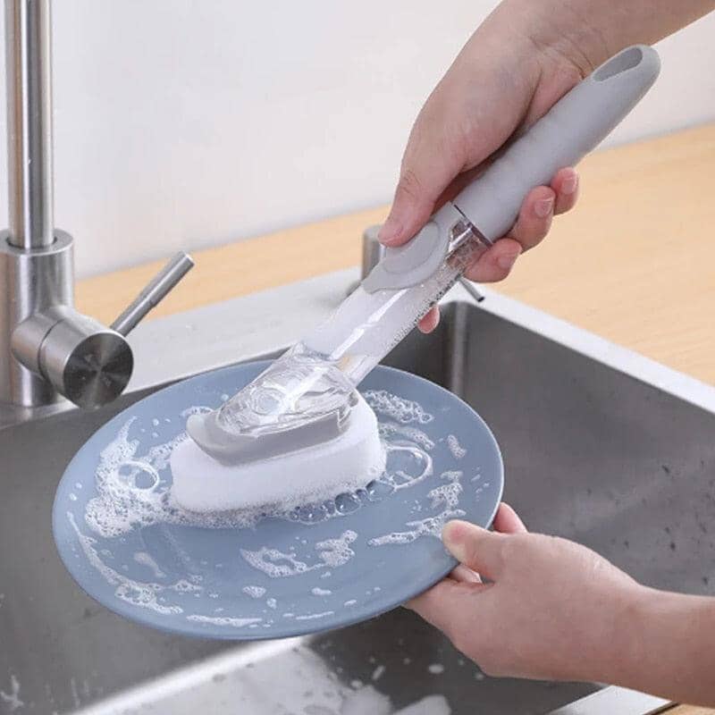 Escova 2 em 1 com Dispenser Para Sabão - ProClean© 051 Mop Fácil 