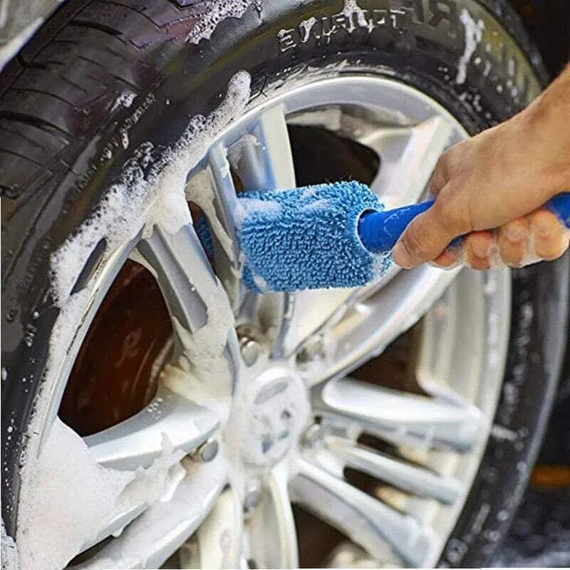 Escova de Microfibras para Lavagem de Rodas 019 Mop Fácil 