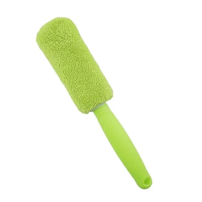 Escova de Microfibras para Lavagem de Rodas 019 Mop Fácil verde 