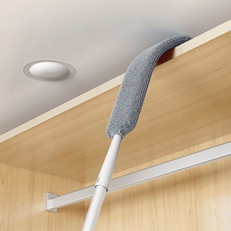 Escova Limpa Poeira Retrátil Espanador De Pó Flexível - DusterClean™ 072 Mop Fácil 