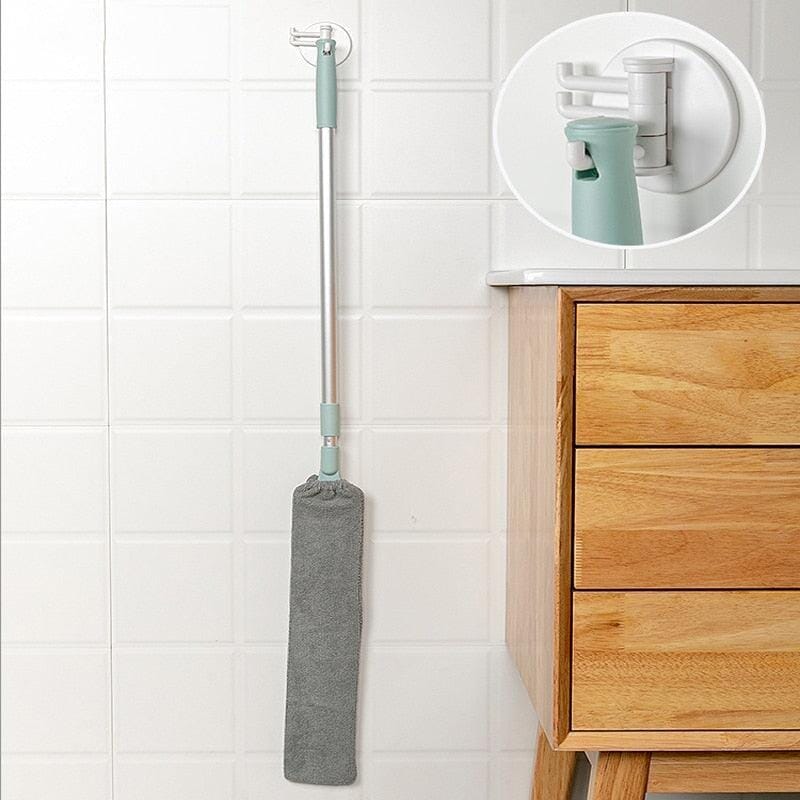 Escova Limpa Poeira Retrátil Espanador De Pó Flexível - DusterClean™ 072 Mop Fácil 
