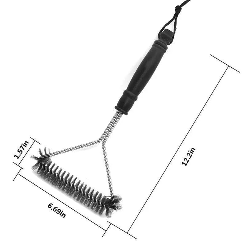 Escova para Limpeza de Grelha Resistente para Churrasqueiras 020 Mop Fácil 