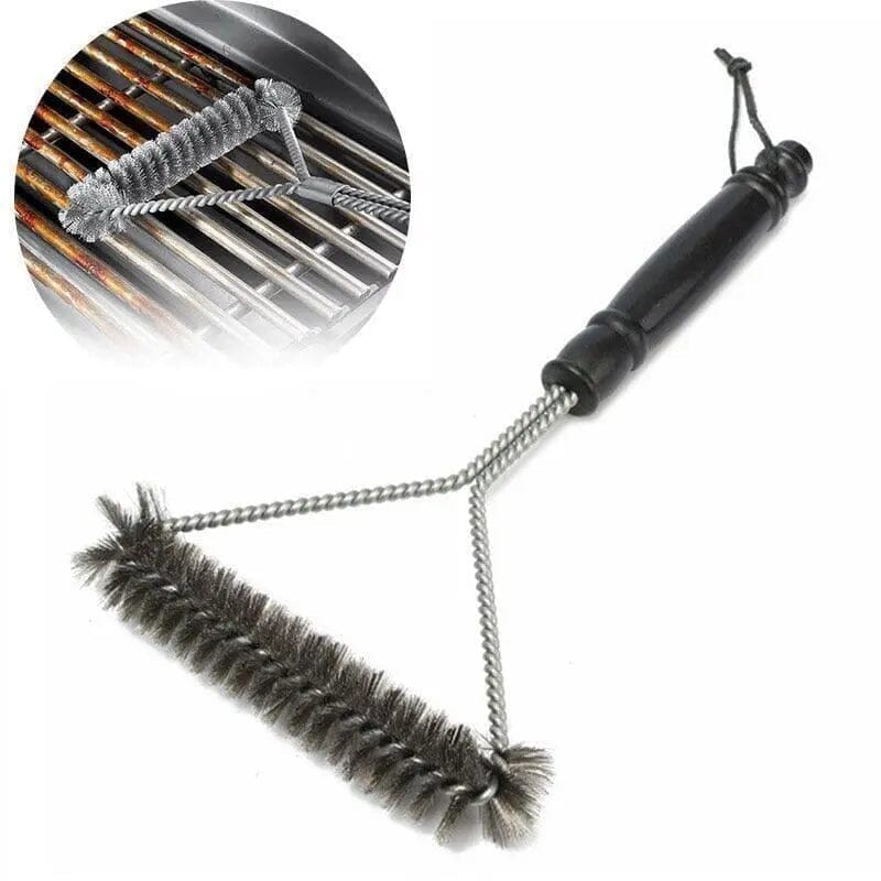 Escova para Limpeza de Grelha Resistente para Churrasqueiras 020 Mop Fácil 