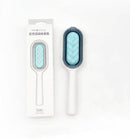 Escova Rasqueadeira com Dispenser para Pets - PetClean 023 Mop Fácil azul Pelos Longos 