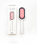 Escova Rasqueadeira com Dispenser para Pets - PetClean 023 Mop Fácil rosa Pelos Longos 