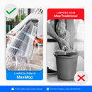 Esfregão Dobrável MaxMop©: Limpeza Fácil e Rápida! (Com Balde Incluso) 043 Mop Fácil 