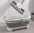 Esfregão Dobrável MaxMop©: Limpeza Fácil e Rápida! (Com Balde Incluso) 043 Mop Fácil 