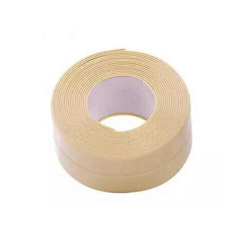 Fita de Vedação Impermeável para Pia - Fita VedaMax 028 Mop Fácil Bege 2m X 2.2cm 