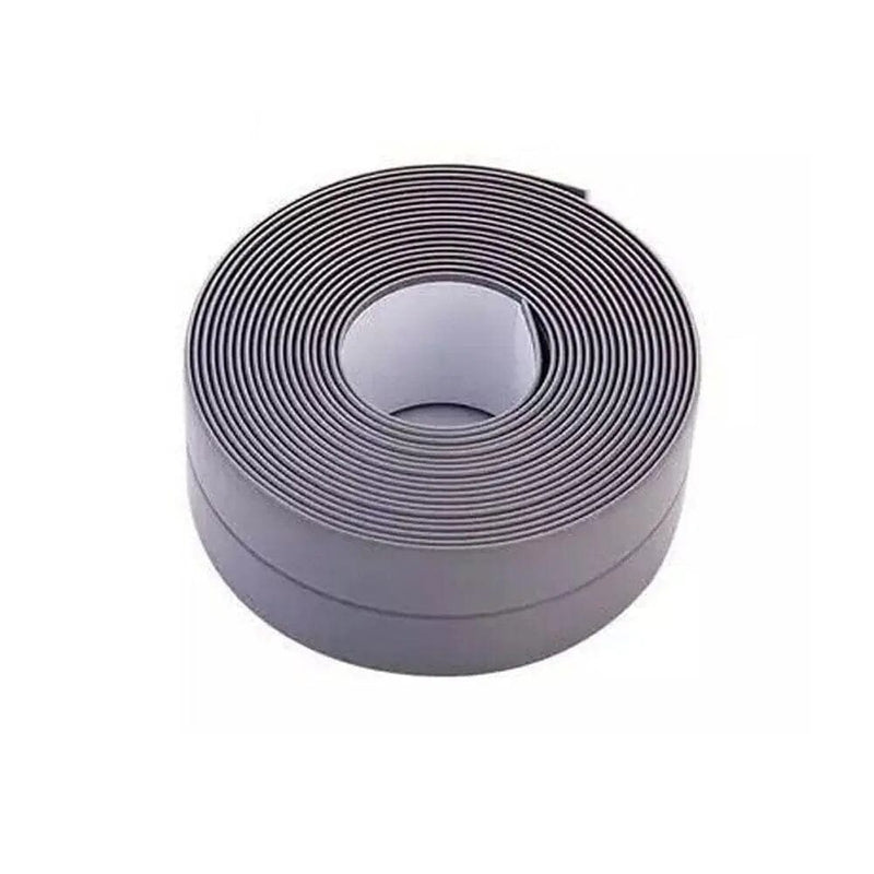 Fita de Vedação Impermeável para Pia - Fita VedaMax 028 Mop Fácil Cinza 2m X 2.2cm 