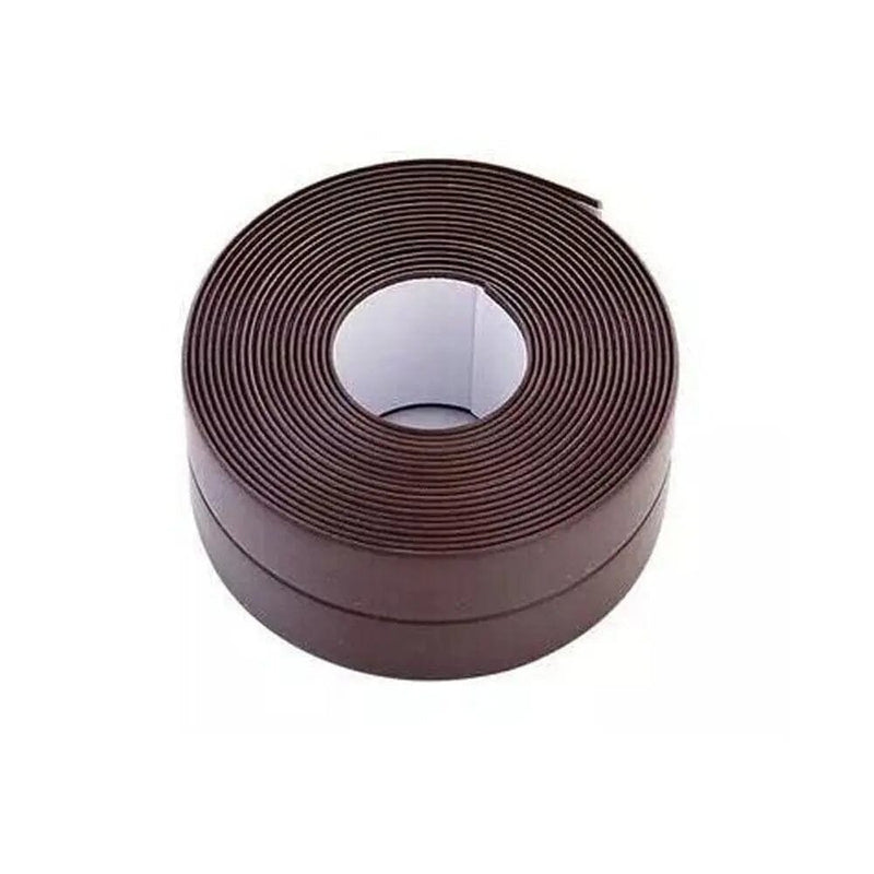 Fita de Vedação Impermeável para Pia - Fita VedaMax 028 Mop Fácil Marrom 2m X 2.2cm 