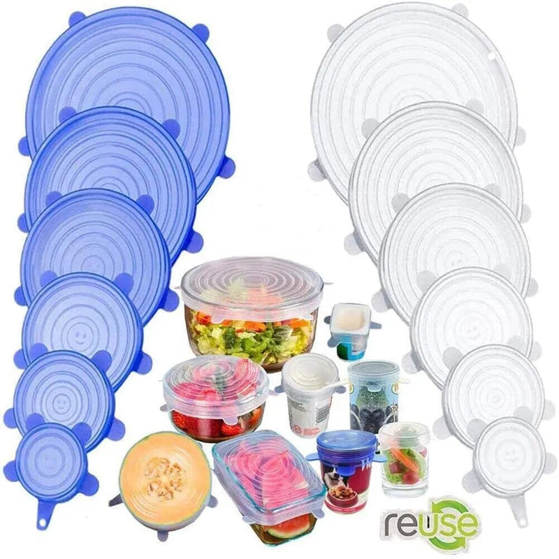 Jogo de Tampas de Vedação Silicone 030 Mop Fácil 