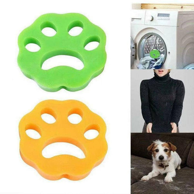 Kit 4 Peças Removedor De Pêlos De Gatos E Cães P/ Máquina De Lavar Roupa 059 Mop Fácil 