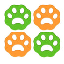 Kit 4 Peças Removedor De Pêlos De Gatos E Cães P/ Máquina De Lavar Roupa 059 Mop Fácil 