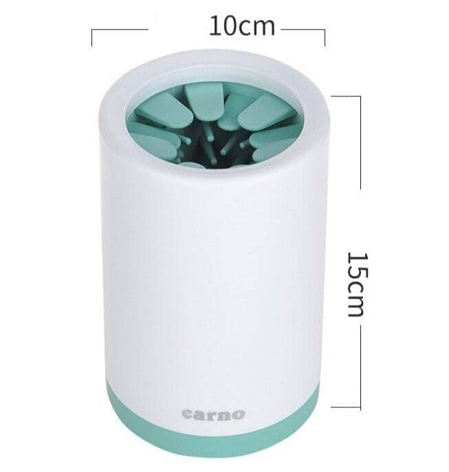 Lavadora Portátil de Patas para Pets com Silicone Flexível 036 Mop Fácil Verde maior 