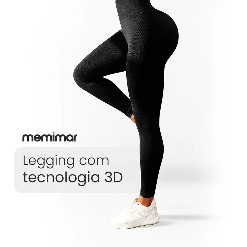Legging Empina Bumbum Zero Transparência - COMPRE 2 LEVE 3 Zup Store 