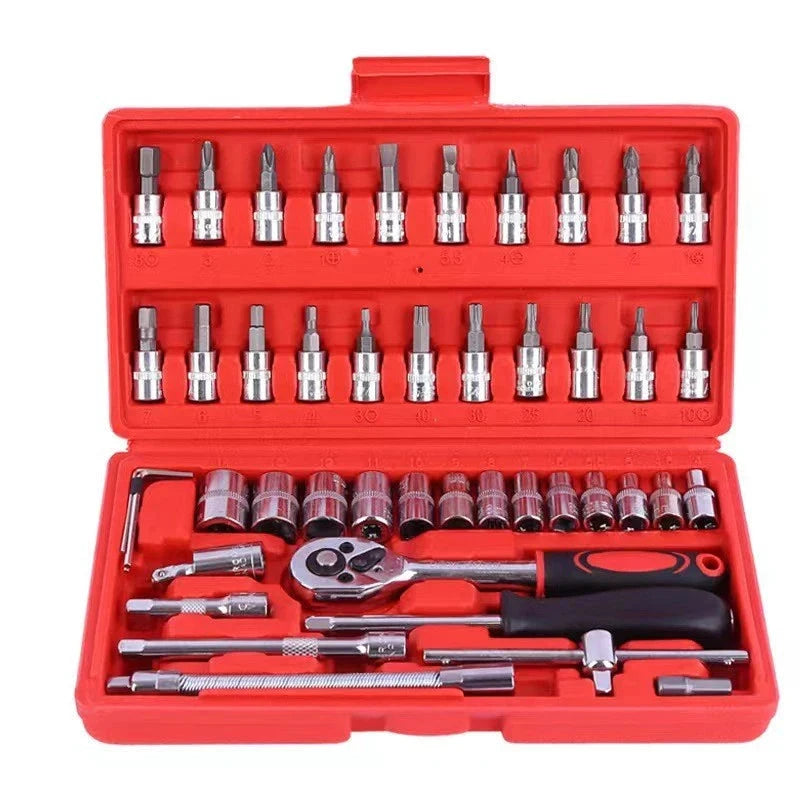 MasterKit™ - Kit de ferramentas completo + Mini Parafusadeira Importado Dropfy Import 