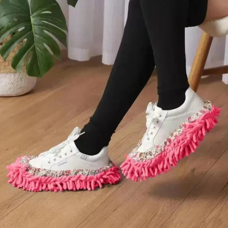 Meias de Microfibra para Limpeza - SoftClean© | Compre 1 e Leve 3 Pares 063 Mop Fácil 