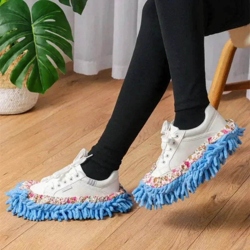 Meias de Microfibra para Limpeza - SoftClean© | Compre 1 e Leve 3 Pares 063 Mop Fácil 
