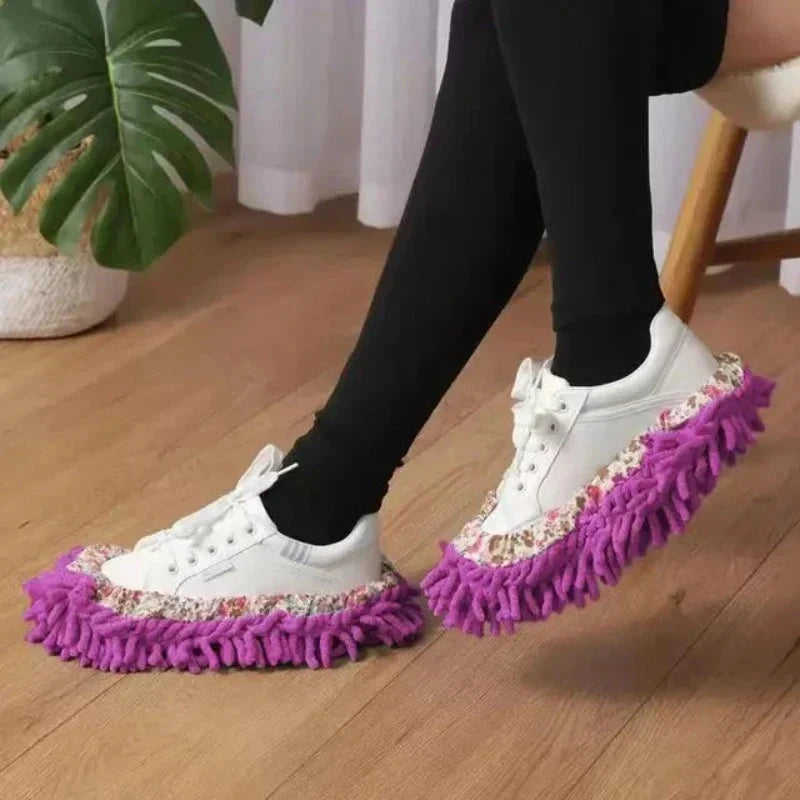 Meias de Microfibra para Limpeza - SoftClean© | Compre 1 e Leve 3 Pares 063 Mop Fácil 