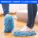 Meias de Microfibra para Limpeza - SoftClean© | Compre 1 e Leve 3 Pares 063 Mop Fácil Rosa / Azul / Roxo 