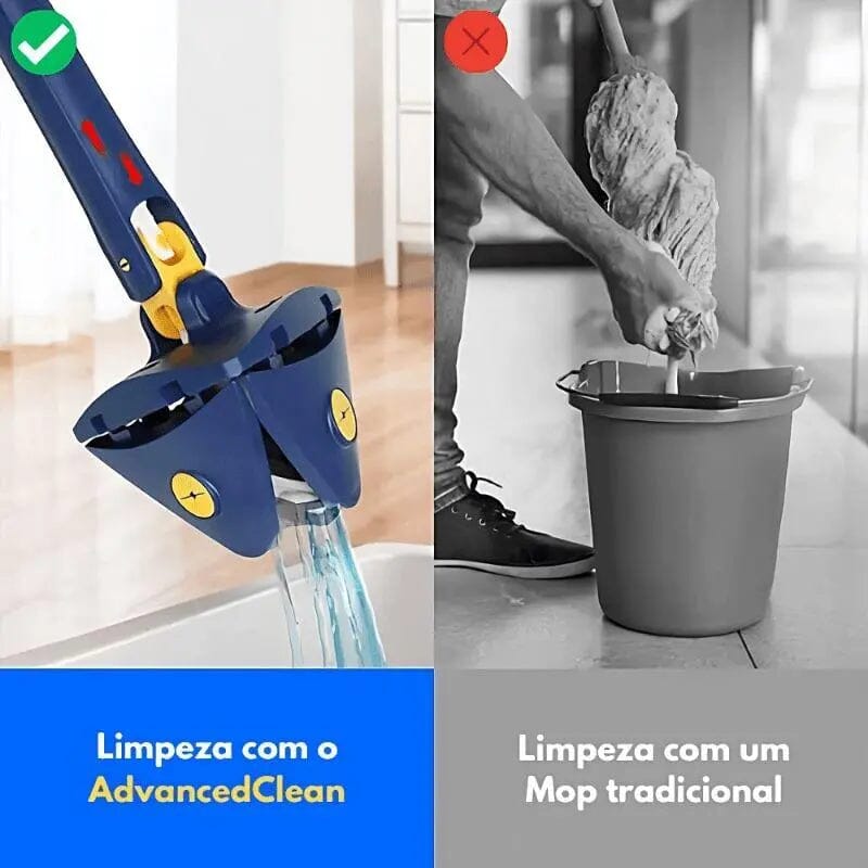 Mop de Limpeza Giratório - AdvancedClean© My Store 