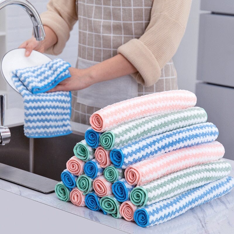 Panos de Microfibra Ultra Absorventes 049 Mop Fácil Kit (Compre 4 Leve 5) 