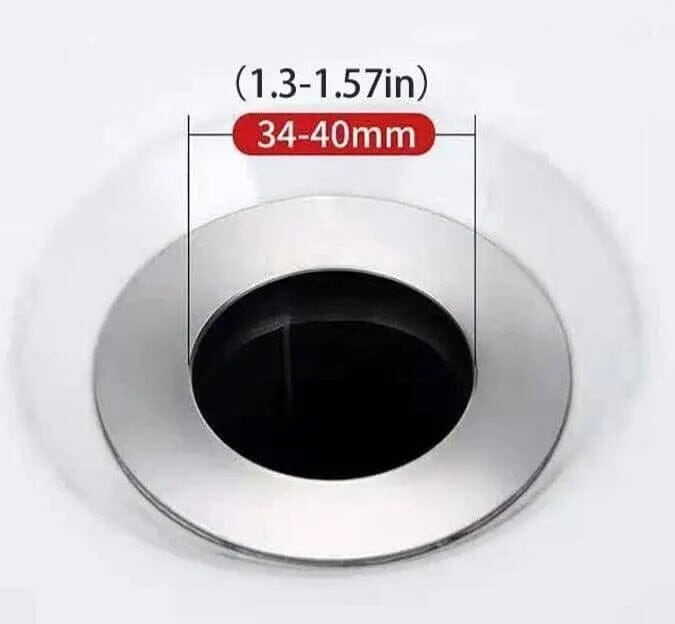 Ralo Inteligente Anti-Entupimento para Pias e Banheiros 054 Mop Fácil 
