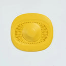 Ralo Silicone Coletor de Cabelos 055 Mop Fácil amarelo 