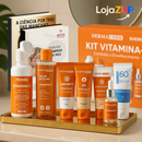 Ritual da Pele Renovada – Kit 8 em 1 para Clarear, Rejuvenescer e Iluminar com Vitamina C Minha loja 