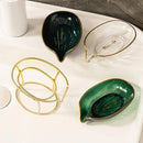 Saboneteira de Luxo de Aço Inoxidável e Acrílico 062 Mop Fácil 