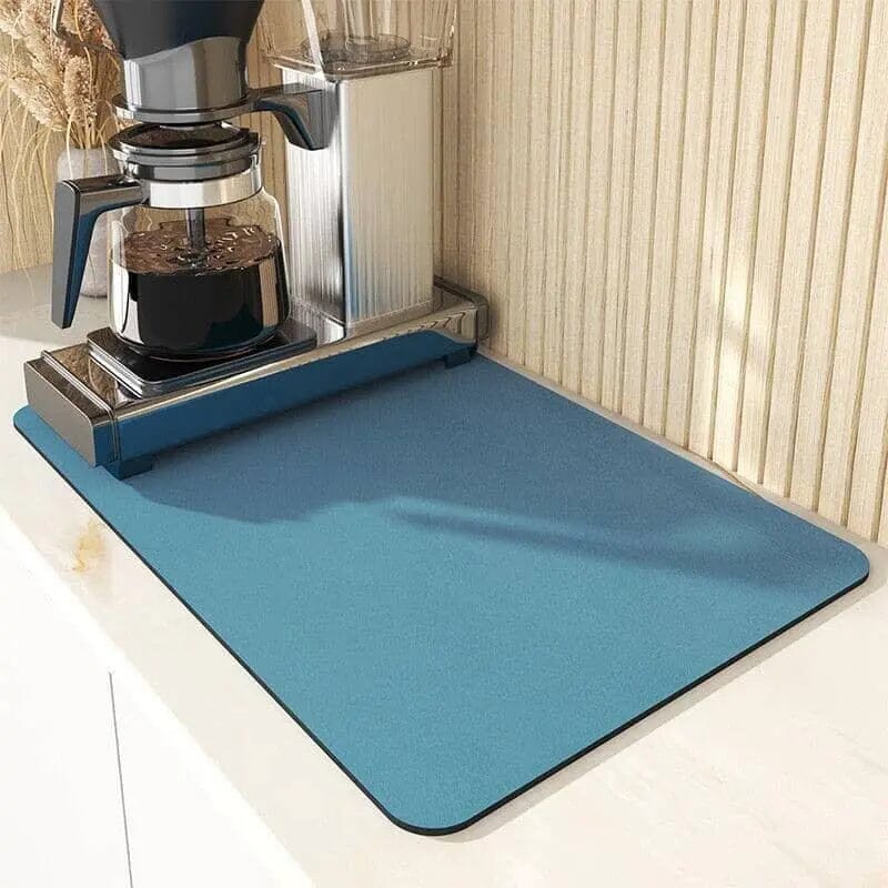 Tapete Escorredor de Louça Mágico 066 Mop Fácil 30x40cm Azul 