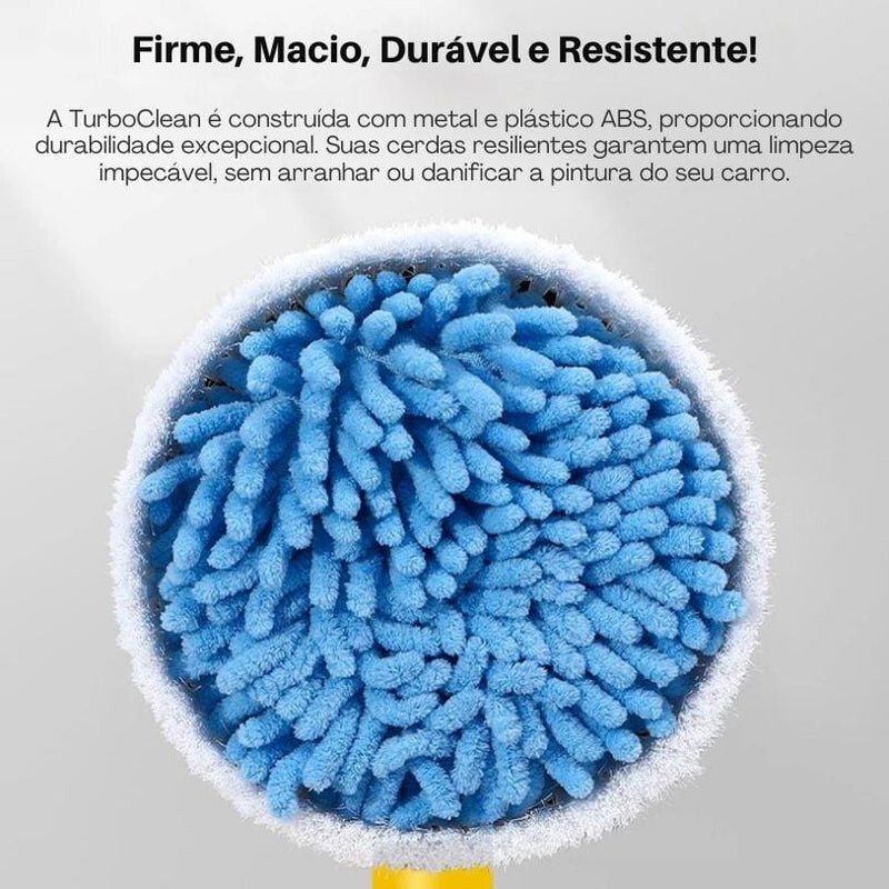TurboClean© - Escova Giratória para Lavagem de Veículos (+Brinde Grátis) 071 Mop Fácil 