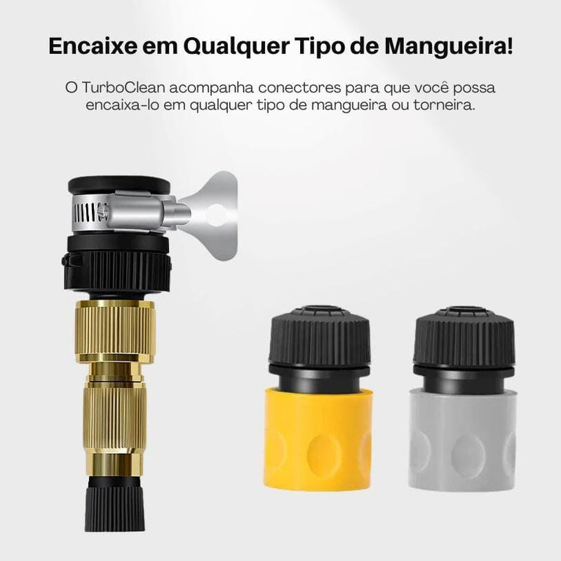 TurboClean© - Escova Giratória para Lavagem de Veículos (+Brinde Grátis) 071 Mop Fácil 